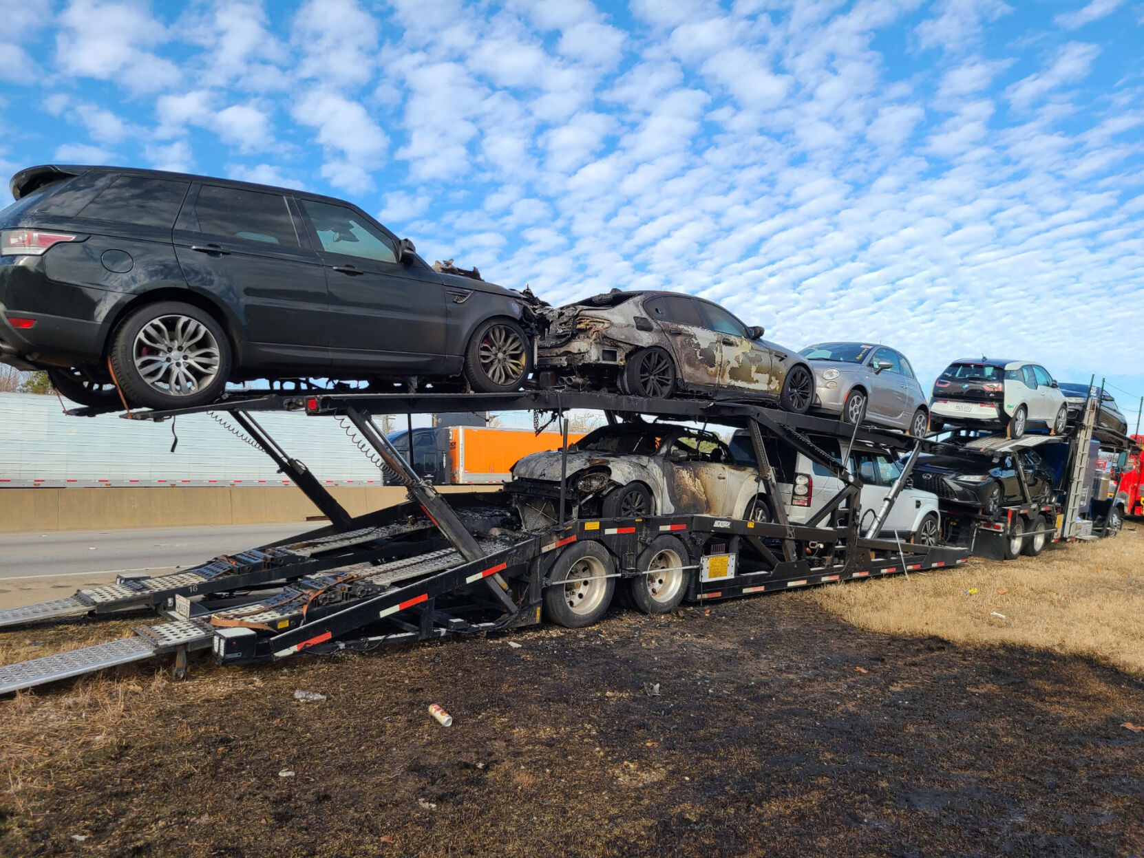 trailer fire